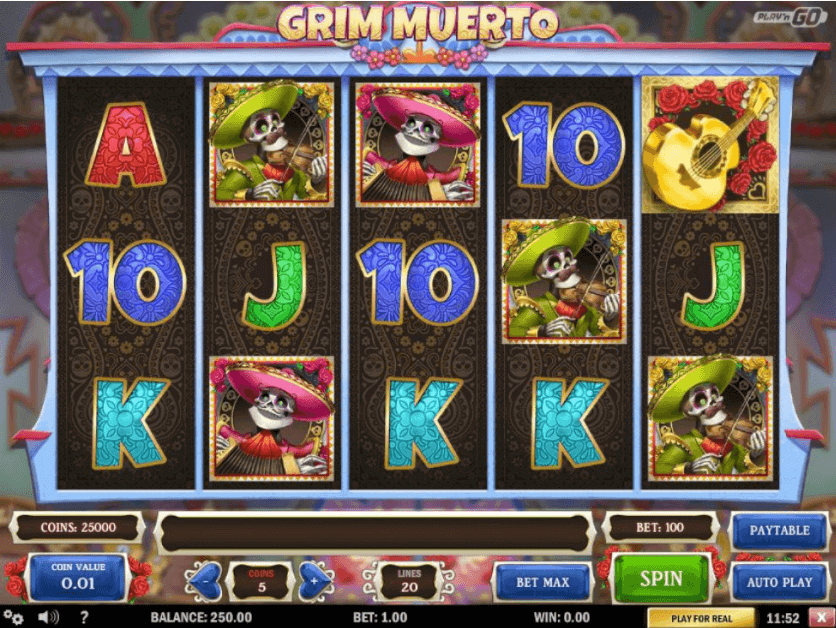 Grim Muerto - Slot Review - Bewertung - Test