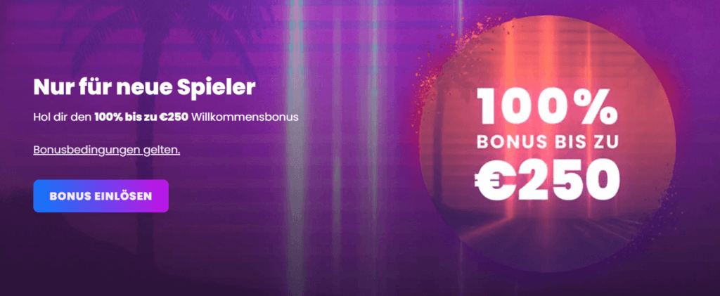 Willkommensbonus beim Winny Casino