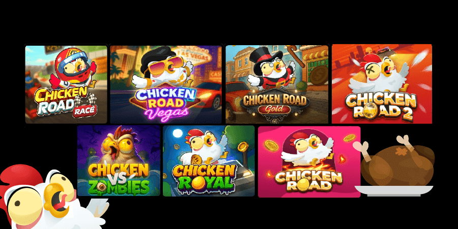 Chicken Road alle Spiele und Varianten