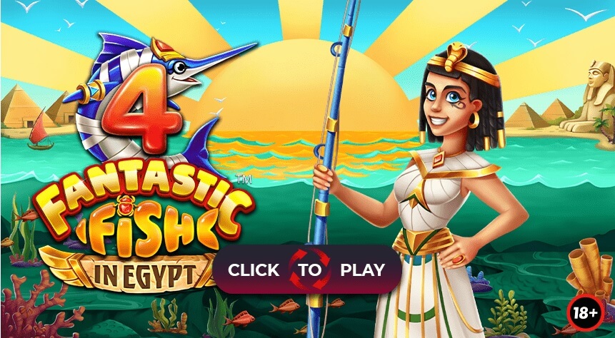 4 Fantastic Fish in Egypt ist ein einfallsreicher Slot von 4 The Player