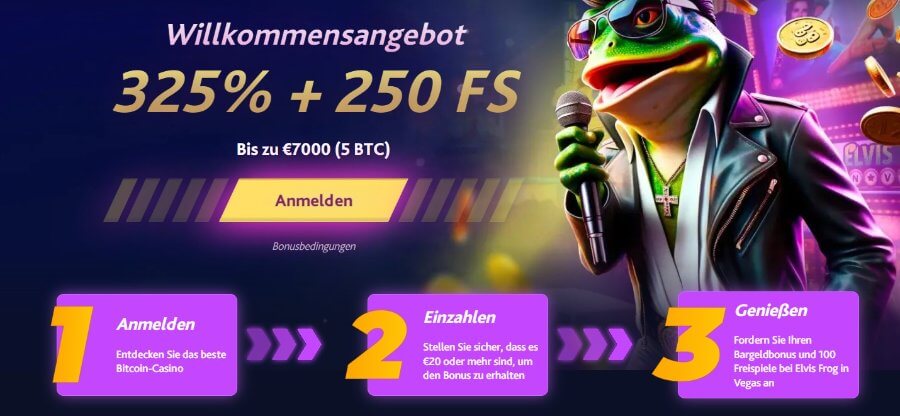 Willkommensbonus im 7BitCasino