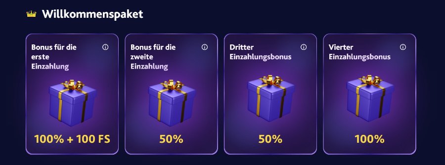 Dieses Online-Casino bietet Ihnen einen üppigen Willkommensbonus an