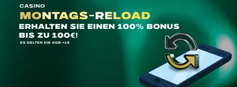 Alphabook Casino Review Reload Bonus