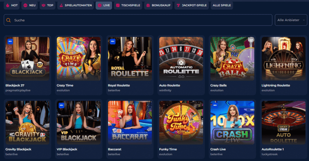 Axe LiveCasino
