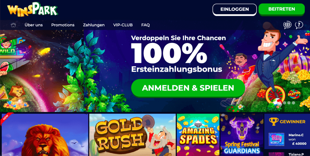 Winspark Casino Boni