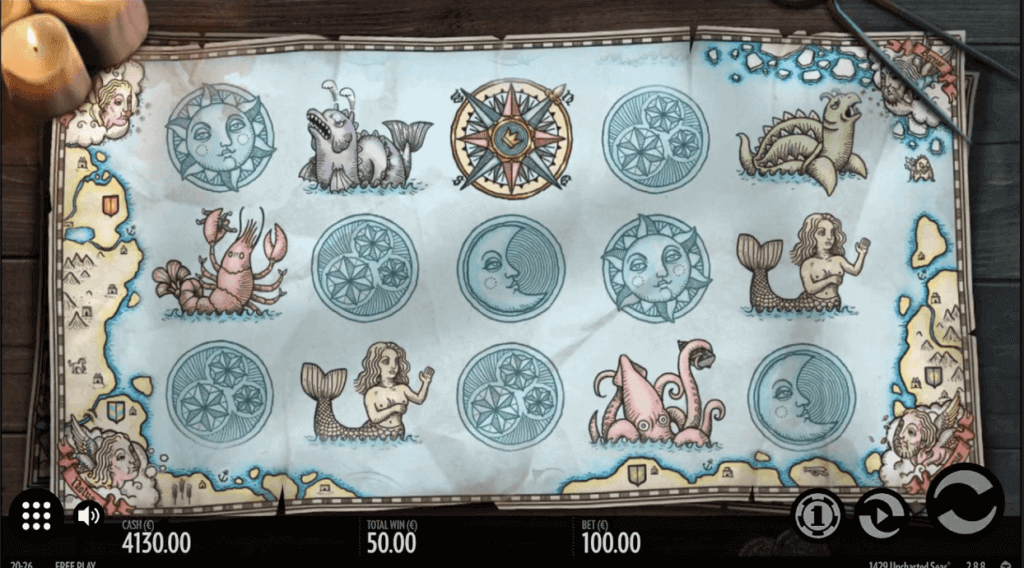 1429 Uncharted Seas Slot