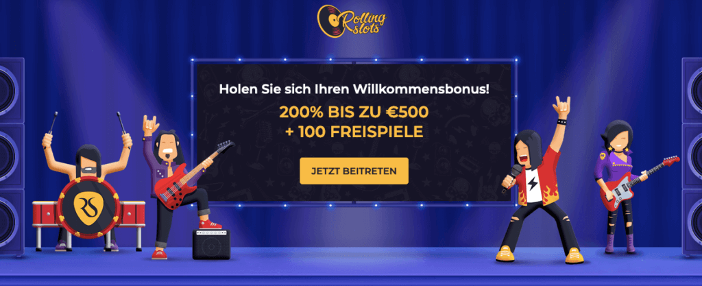 RollingSlots Welcome Bonus