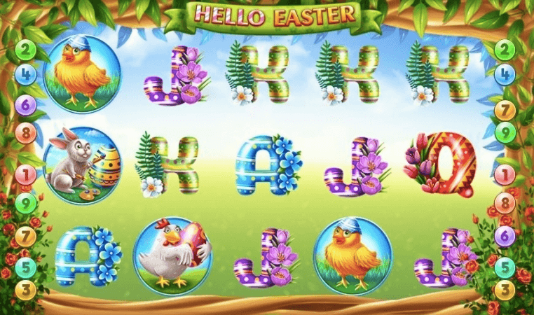 Symbole von Hello Easter