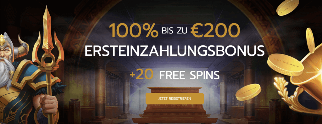 Willkommenspaket bei Betrophy