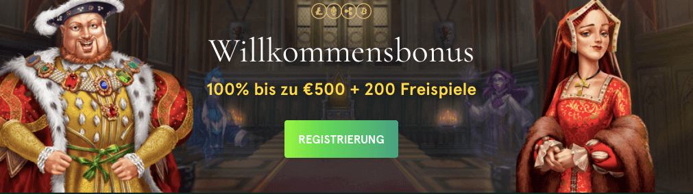 Willkommensbonus bei Casinia