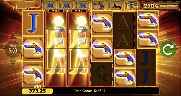 high payout symbols eye of horus megaways