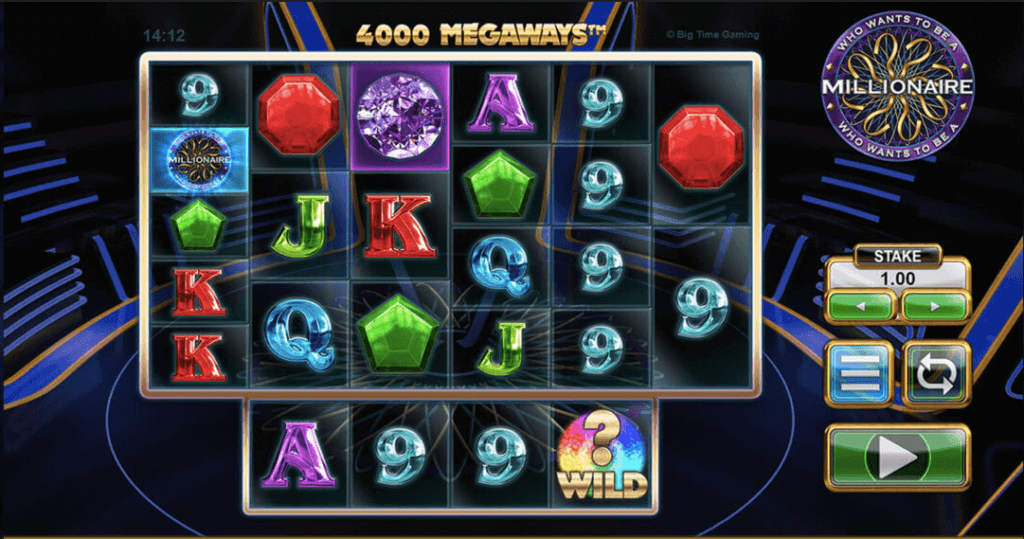 Symbole des Who wants to be a millionaire Megaways Slots