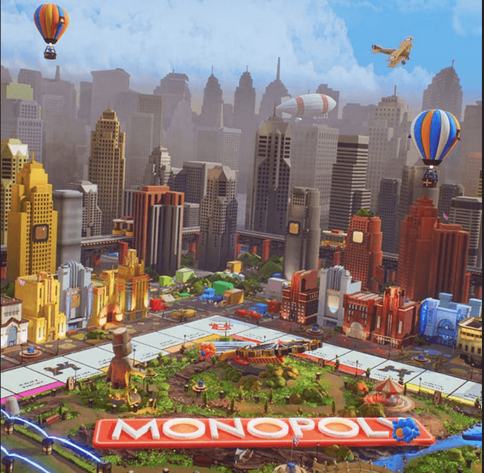 Werfen Sie einen Blick in die 3D Bonusrunde bei Monopoly Live