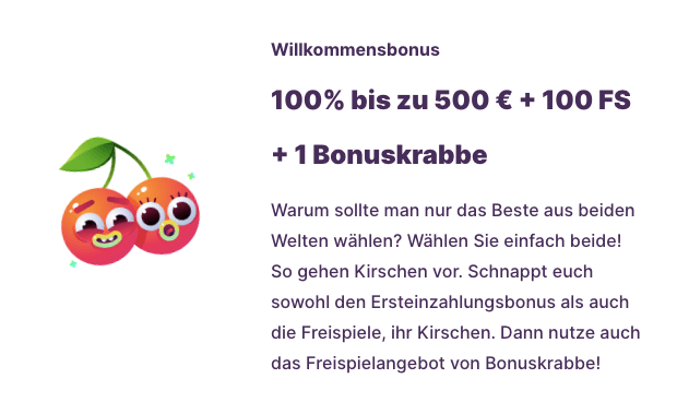 Willkommenbonus bei Nomini