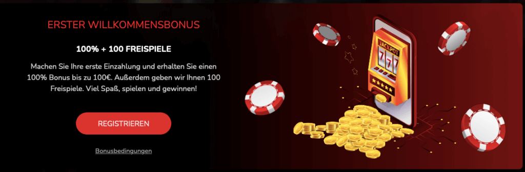 Erster Willkommensbonus bei Oshi Casino