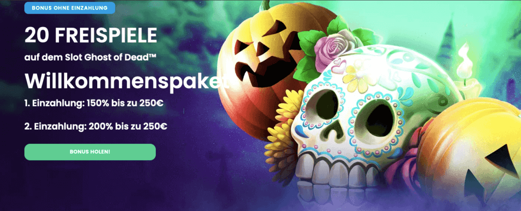 Halloween Angebot bei HotSlots