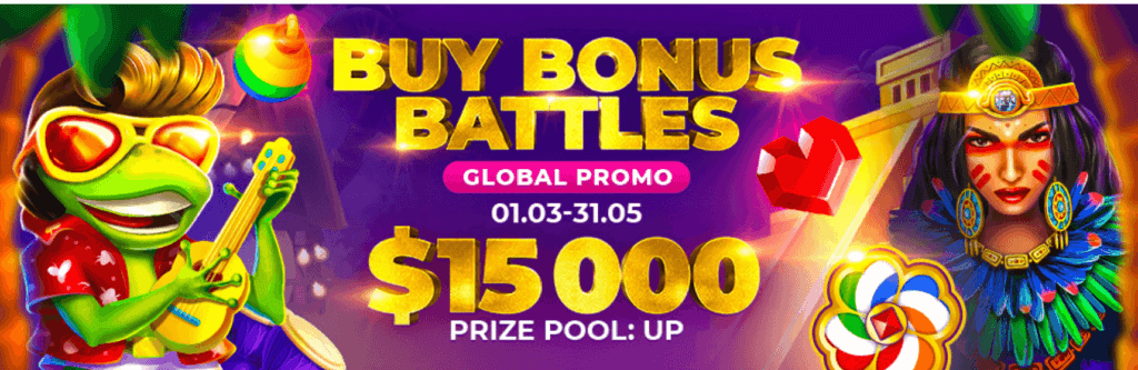 Bonus Buy Battles für BGaming Spiele