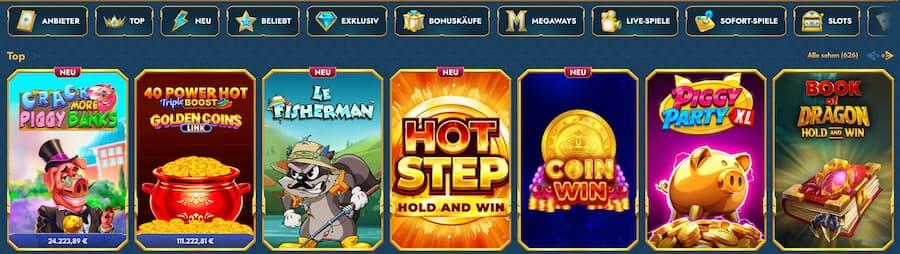 Casea Casino Bewertung Spiele