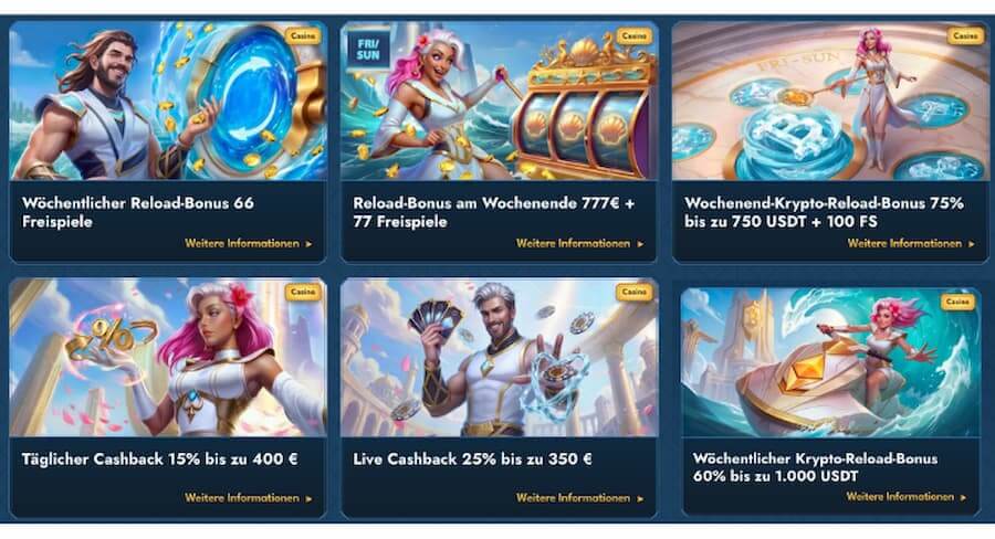 Casea Bewertung bonus