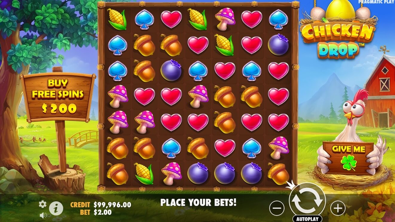 Ostofer Drop Chicken Drop Bewertung – Oster-Online-Slot mit 96,50 % RTP