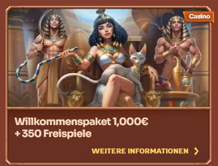 Cleobetra Casino Bonus