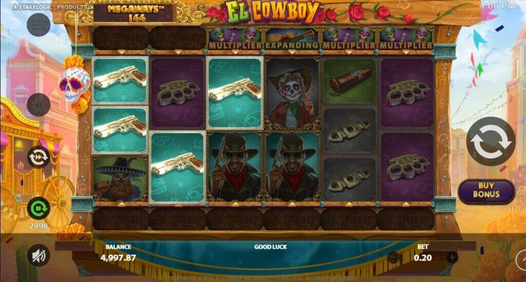 Die Symbole des Online-Slots El Cowboy Megaways