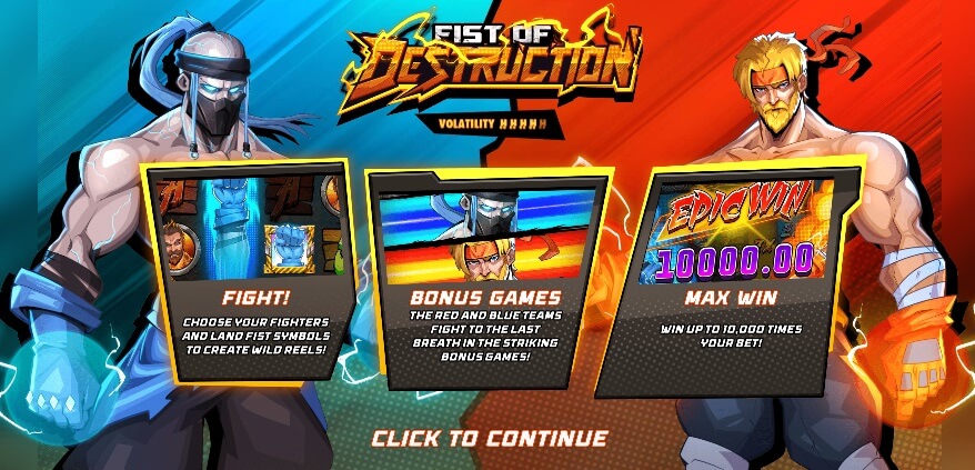 Fist of Destruction Features