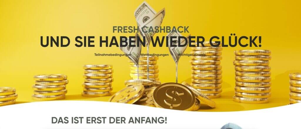 Fresh Casino Cashback