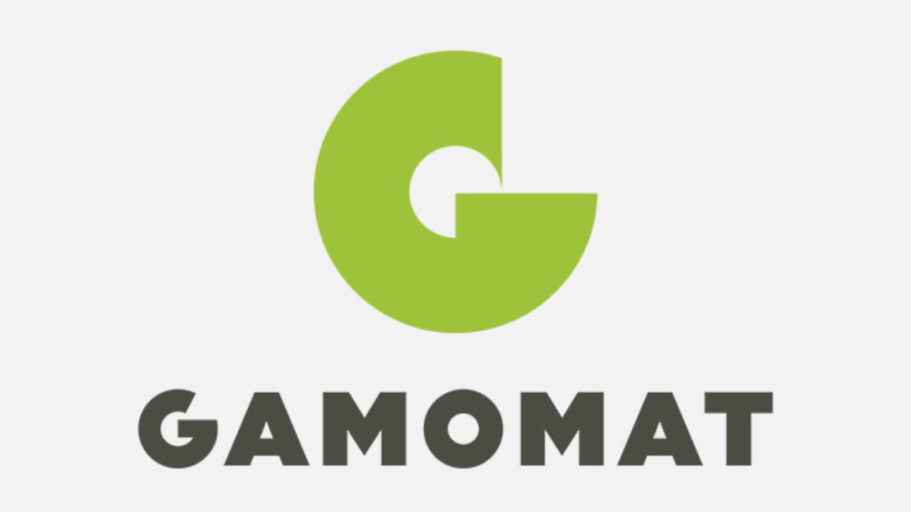 Das Logo des Spieleentwicklers Gamomat