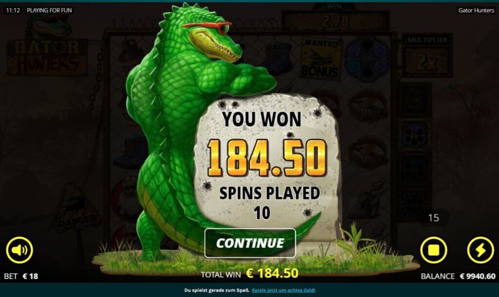 Gator Hunters Slot Grafik und Sound mit Sumpfatmosphäre