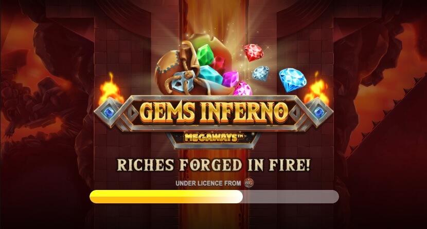 Gems Inferno Megaways von Red Tiger enthält feurige Schätze