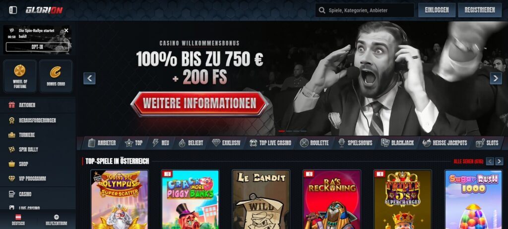 Die Glorion Webseite hat sich dem Thema Boxen gewidmet