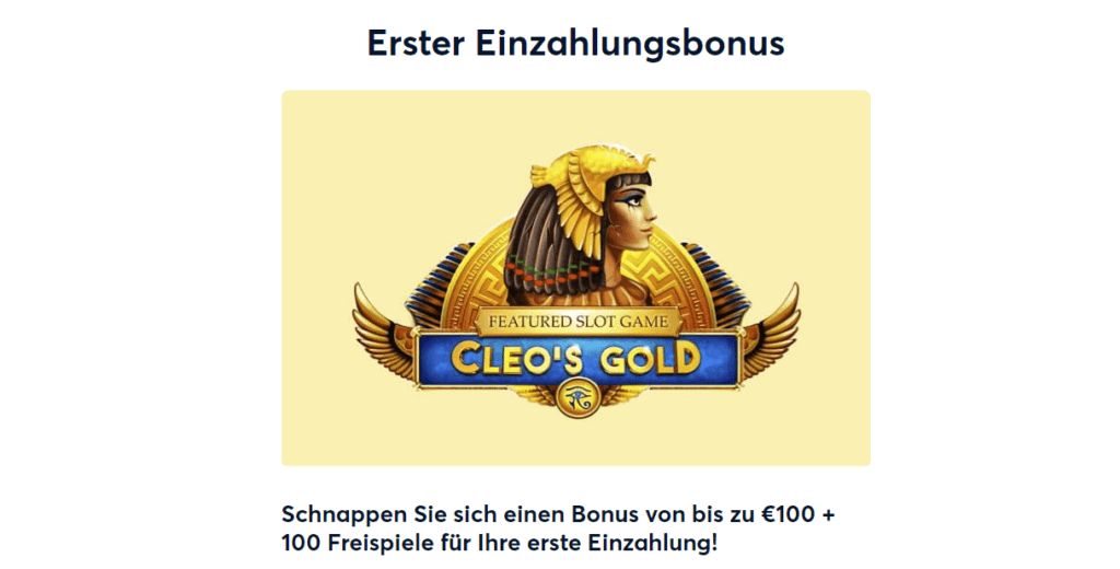 Goodman Casino Willkommensbonus