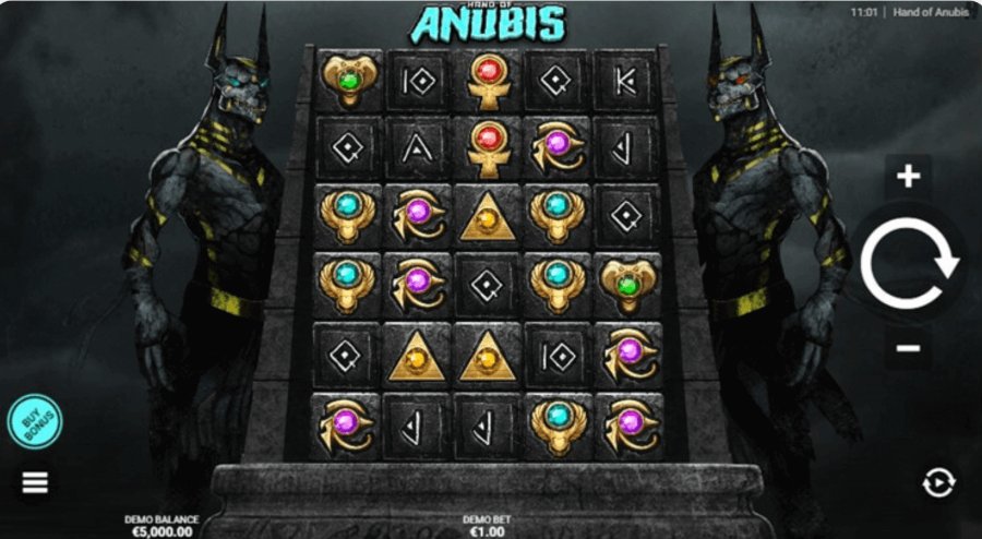 Hand of Anubis Spielansicht