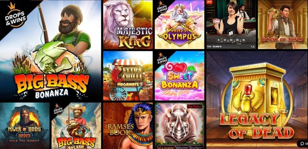 Slots bei Hot.bet