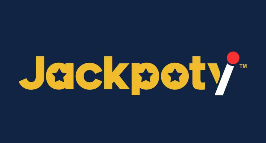 Das logo des Online-Casinos Jackpoty