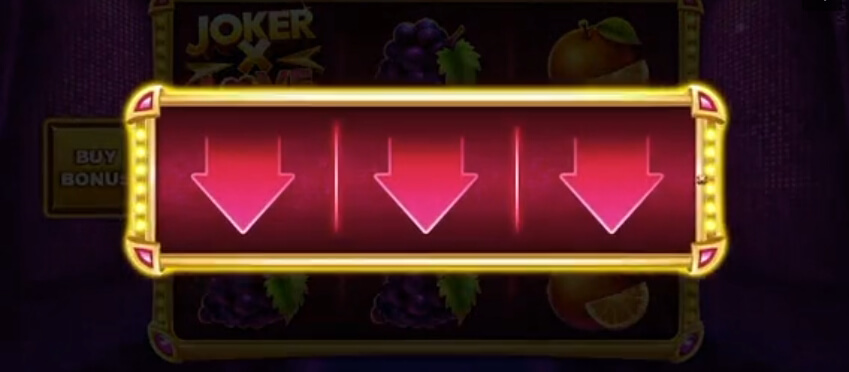 Das Joker X Love Bonusspiel kann gekauft werden