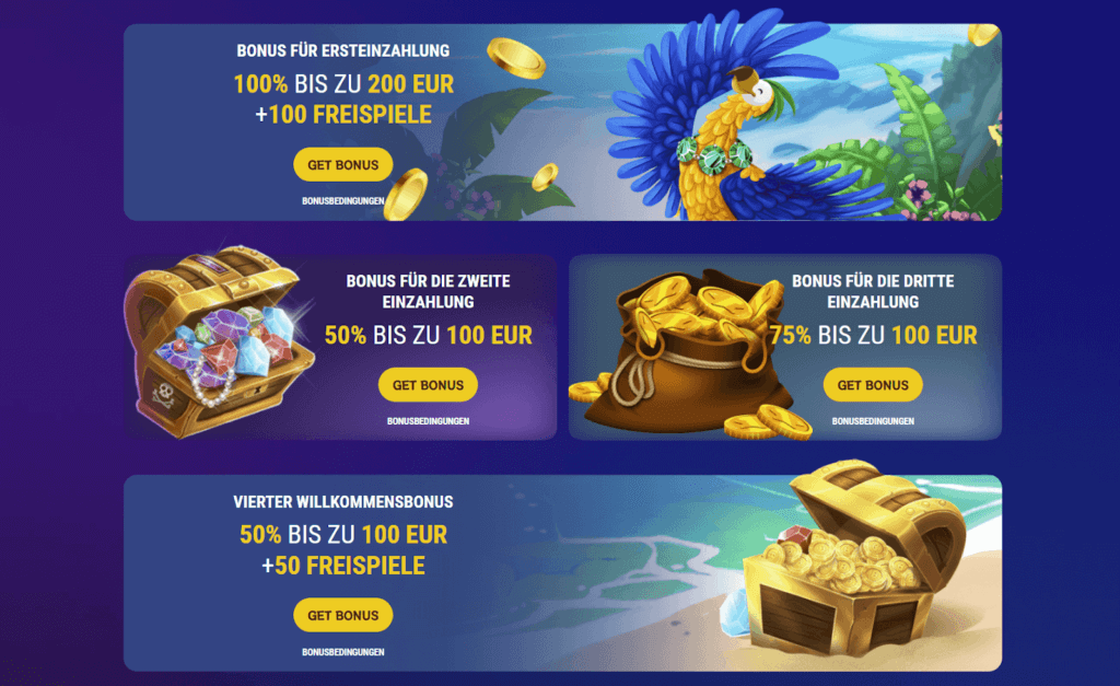 Kakadu Casino Bonus Angeboite