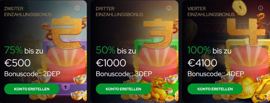 weitere Einzahlungsboni bei KatsuBet