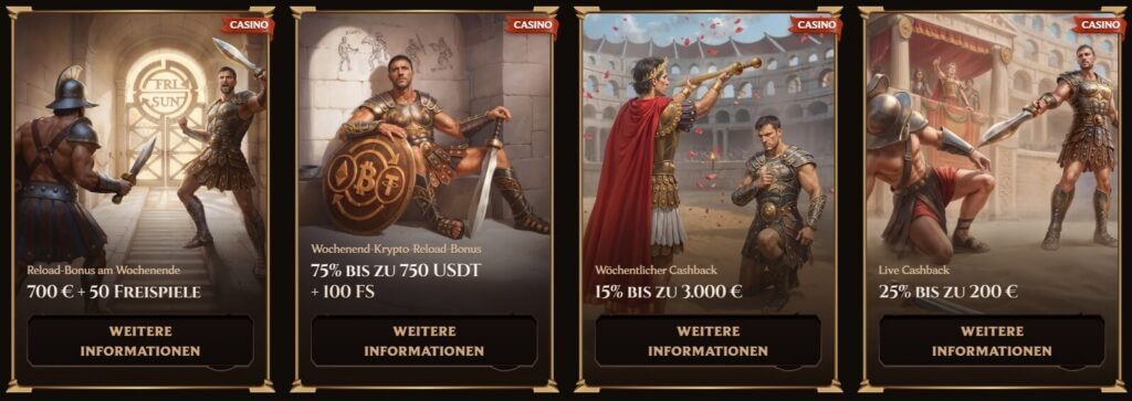 Eine Auswahl der Lanista Boni