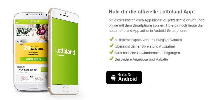 Lottoland App