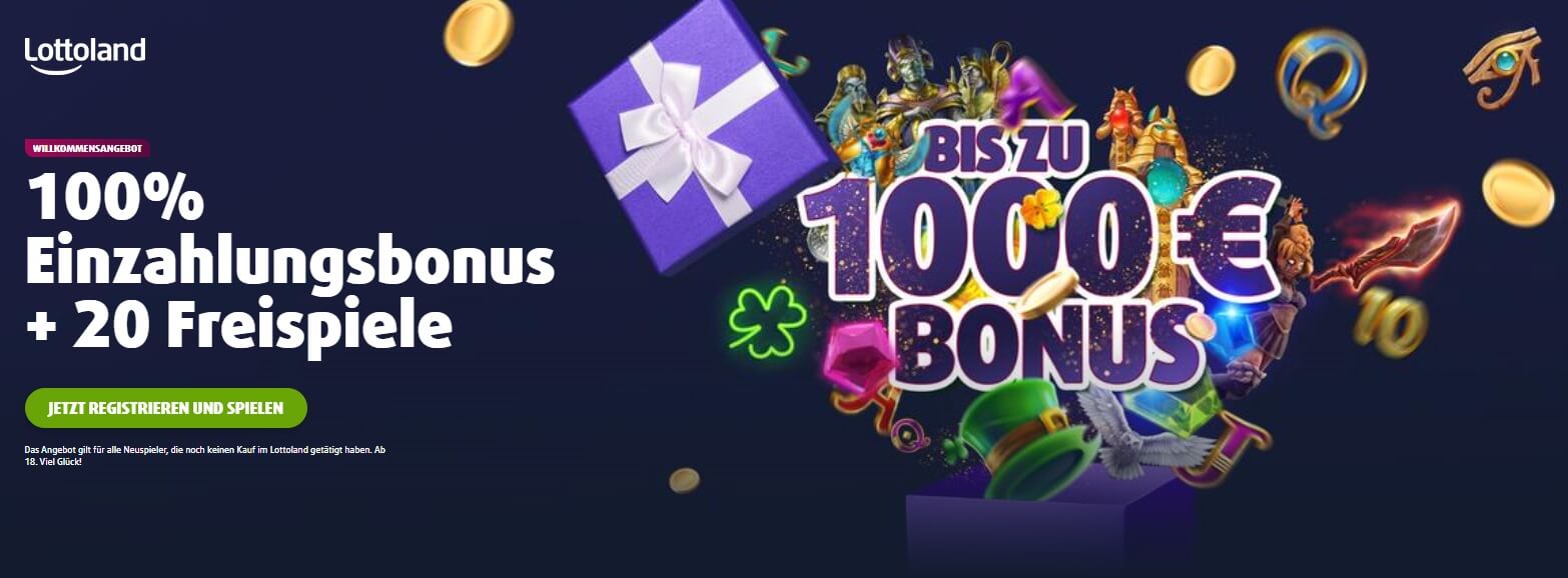 Lottoland Casino Bonus
