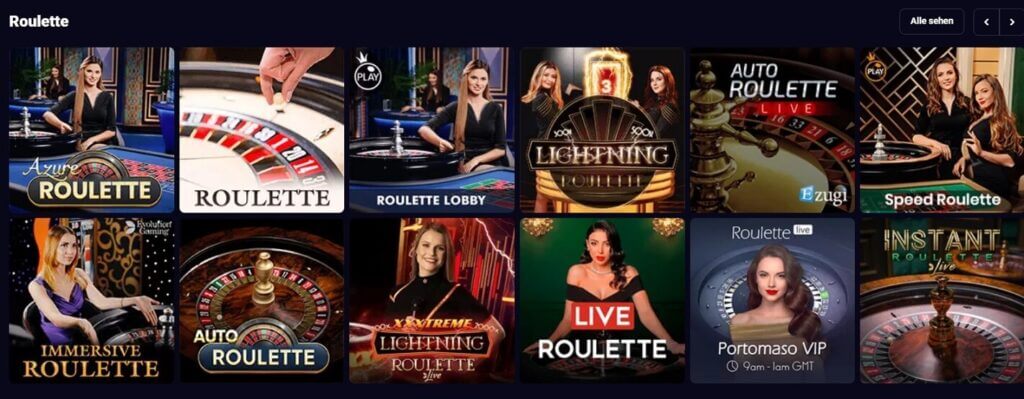Live-Casino von Lucky7even