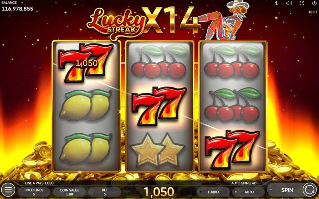 Symbole bei Lucky Streak X