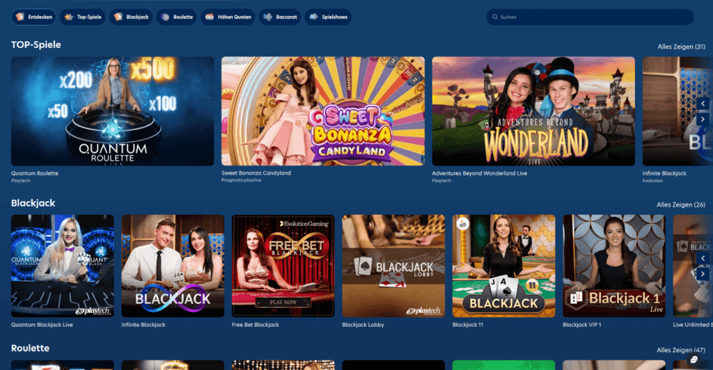 LuckyDreams Live-Casino