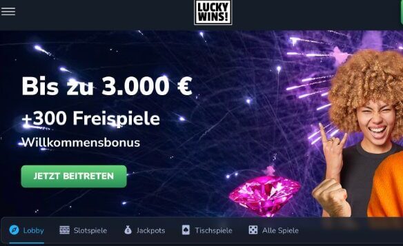 LuckyWins Casino Bonus