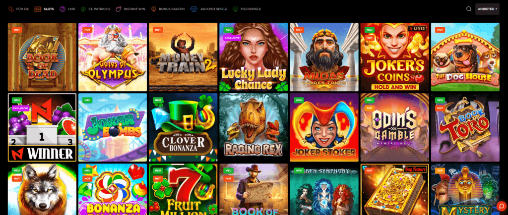 Casino-Lobby Online-Casino