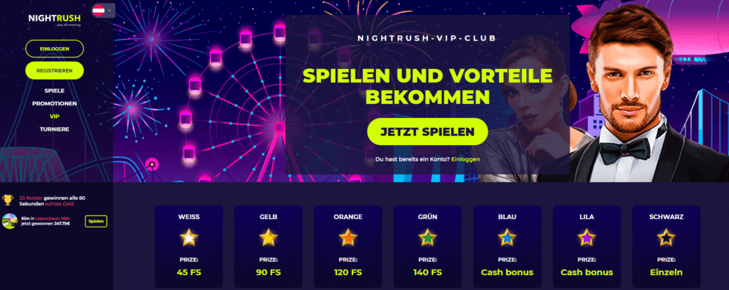 Nightrush - VIP Programm