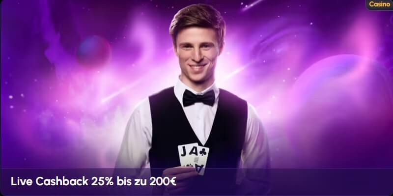 Cashback bei NovaJackpot