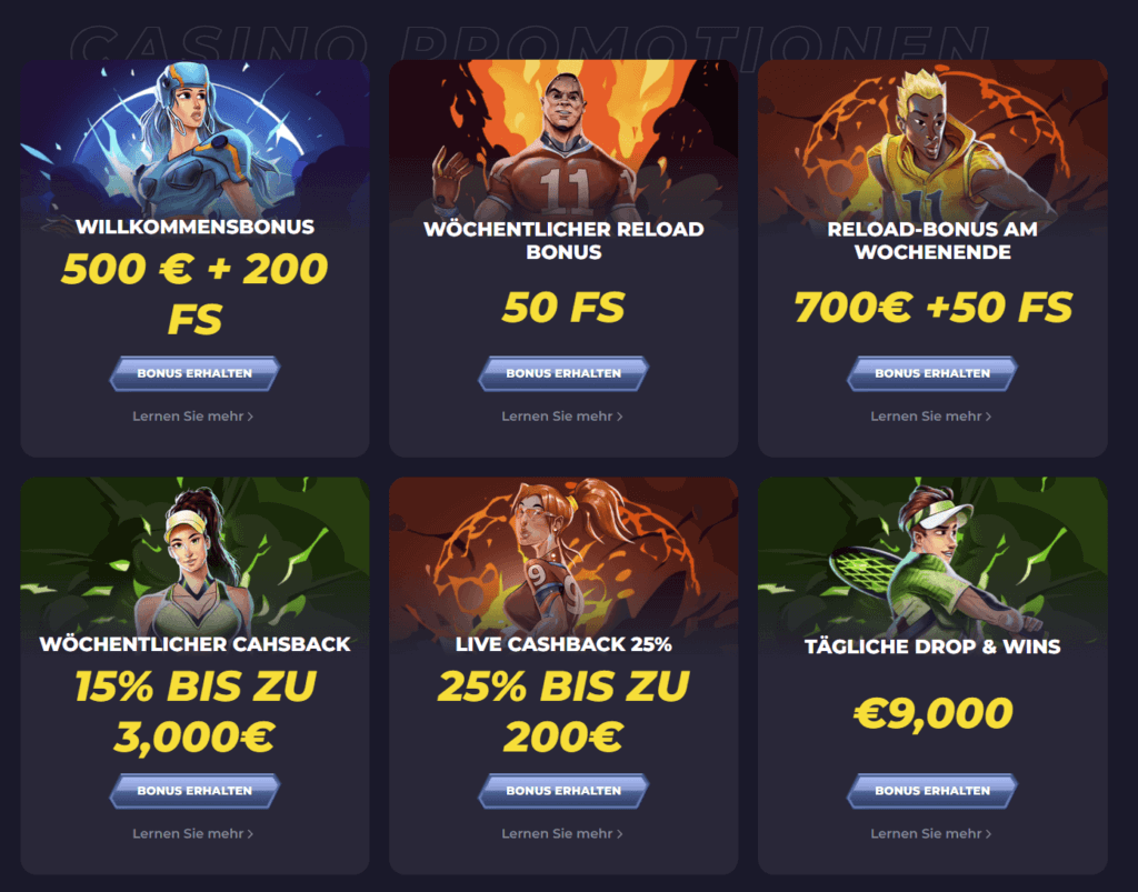 Powbet Casino Aktionen